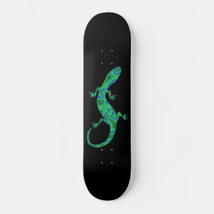 Skateboard Green Gecko