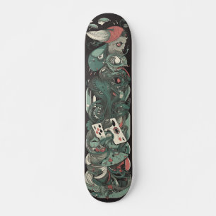 Skateboard Green Joker Monster jeu vidéo