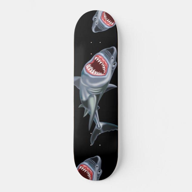 Skateboard Gros requin (Recto)