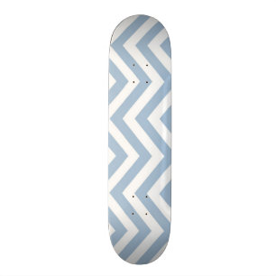 Skateboard Grunge bleu-clair Chevron texturisé