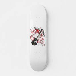 Skateboard Grunge de guitare de vedette du rock de KRW