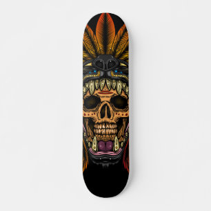 Skateboard Guerrier aztèque