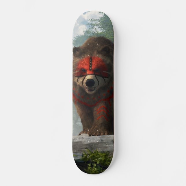 Skateboard Guerrier de l'ours (Recto)