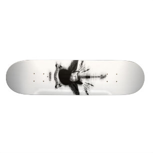 Skateboard Guitare de roche
