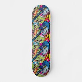 Skateboard Guitare électrique funky