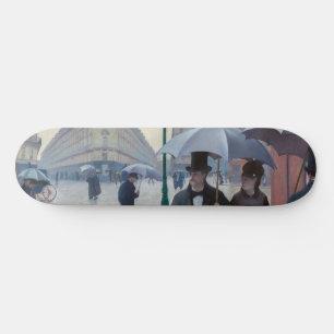 Skateboard Gustave Caillebotte - Paris Street; Rainy Day