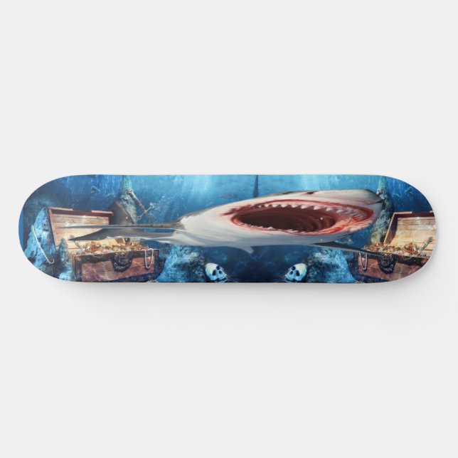 Skateboard Hai Schatz (Horizontal)