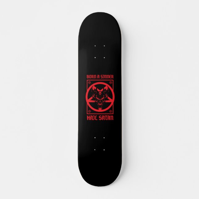 Skateboard Hail Satan (Devant)
