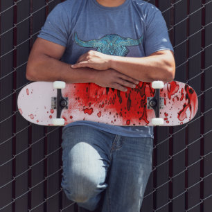 Skateboard Halloween Épouvantable Sanglant Horreur
