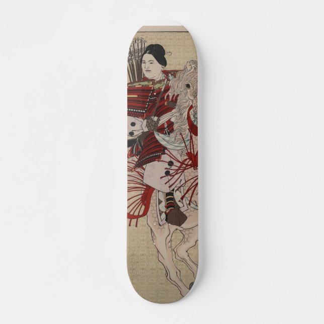 Skateboard Hangakujo, samouraï féminin circa 1885 (Devant)