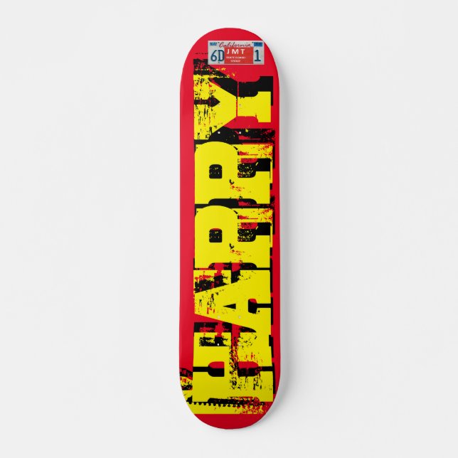 SKATEBOARD HAPPY SKATEBOARDS / JMT USA (Devant)