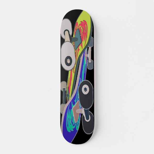Skateboard Haut de la planche à roulettes (Devant)