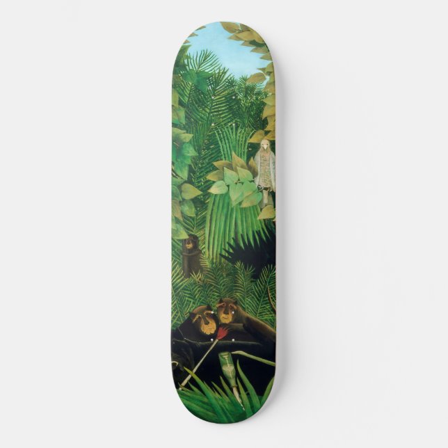 Skateboard Henri Rousseau - Les Joyeux Jesters (Recto)
