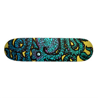 Skateboard Henry la planche à roulettes heureuse de poulpe
