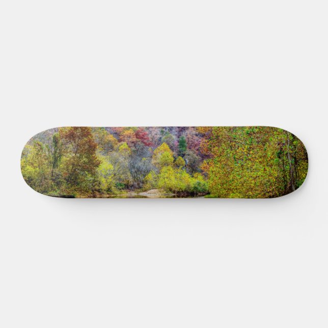Skateboard Herbst Ruhe (Horizontal)