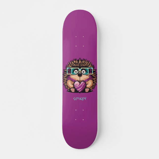 Skateboard Hérisson (Devant)