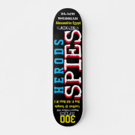 Skateboard HÉROD 300 SPIES Skateboard, 7¾" Deck