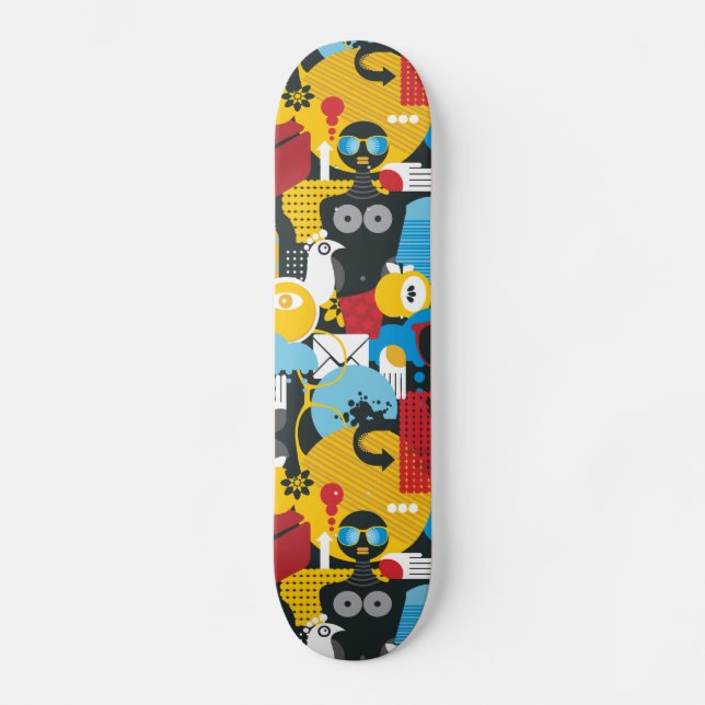 Skateboard Heure d'été (Recto)