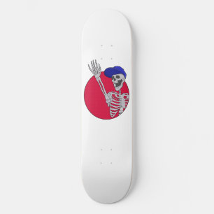 Skateboard Hey Amis Cool et drôle Squelette