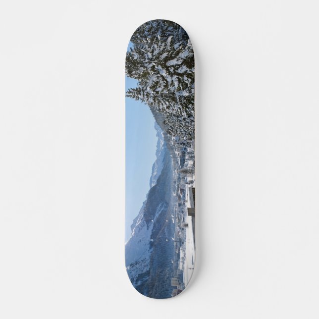 Skateboard Hiver à St. Moritz (Devant)