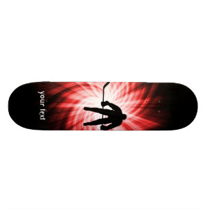 Skateboard Hockey rouge
