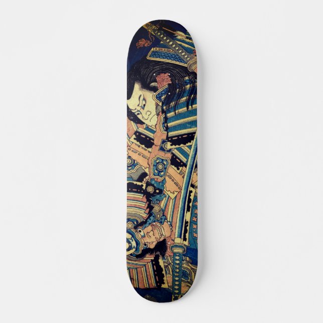 Skateboard Hokusai (Devant)