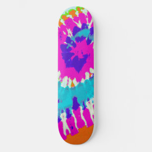 Skateboard holiES - Power Spiral Batik Style