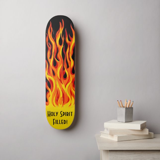 Skateboard Holy Spirit Filled! (Art mural)