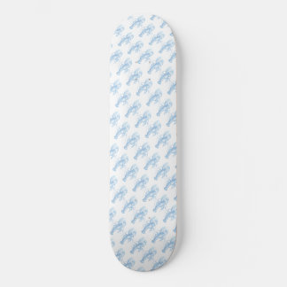 Skateboard Homard bleu