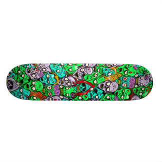 Skateboard Horde de zombi