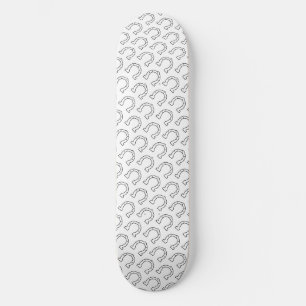 Skateboard Horse Riding Gang Horseshoe Print