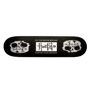 Skateboard Hostile corrompu de conseil de l'honnêteté Sk8
