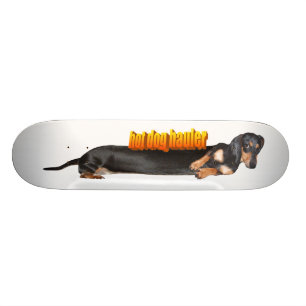 Skateboard Hot Dog Hauler : Maple Finish