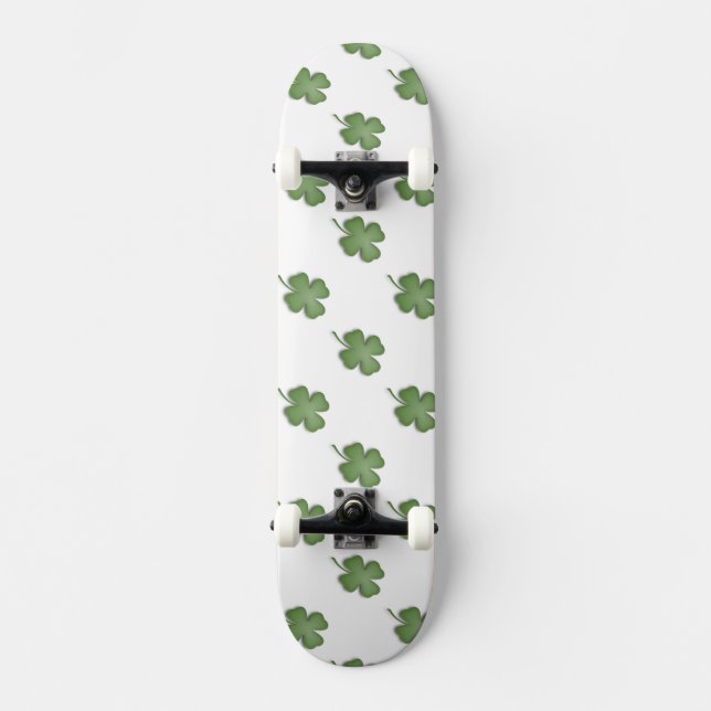 Skateboard Housse à quatre feuilles (Recto)