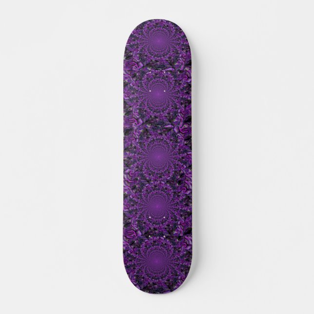 Skateboard Humeur pourpre (Devant)