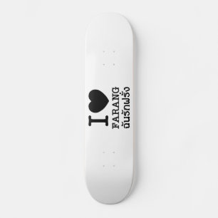 Skateboard I Black Heart (Amour) Farang