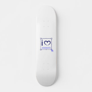 Skateboard I Love Animate