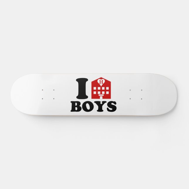 Skateboard I Love Hotel Boys (Horz)