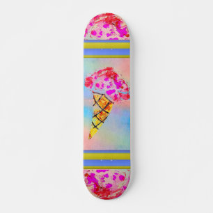 Skateboard Ice Cream Cone