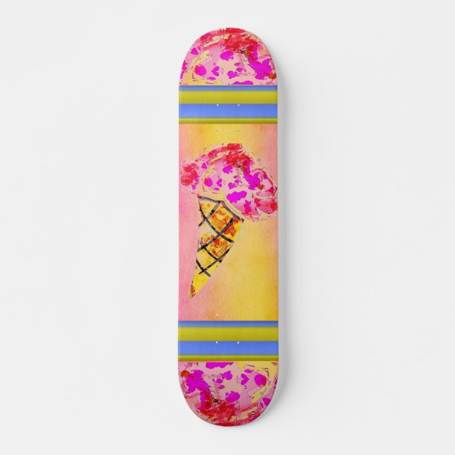 Skateboard Ice Cream Cone (Devant)