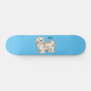 Skateboard Illustration de dessin de chien de Havan