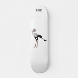 Skateboard Illustration de dessin du secrétaire pour oiseaux