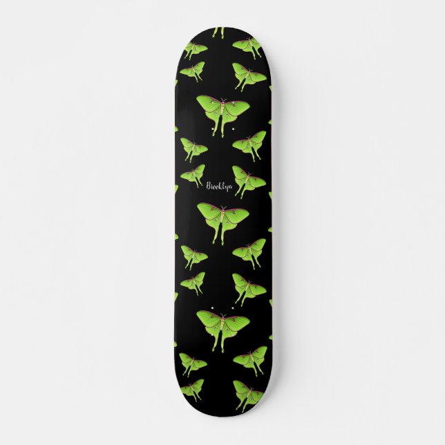 Skateboard Illustration de Luna Moth (Devant)