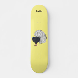 Skateboard Illustration du faisan de Bulwer