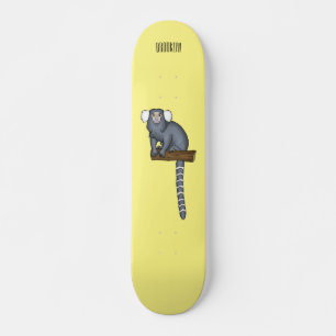 Skateboard Illustration marmoset commune