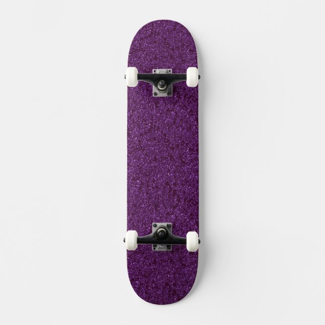 Skateboard Image pourpre complète de parties scintillantes de (Recto)