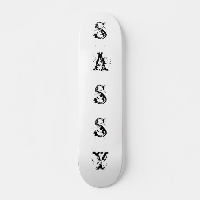 SKATEBOARD IMPERTINENT (Devant)