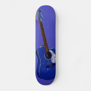Skateboard Impression d'art guitare