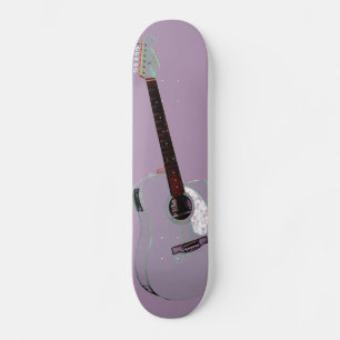 Skateboard Impression d'art guitare