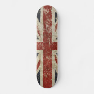 Skateboard - Indicateur Union Jack Vintage